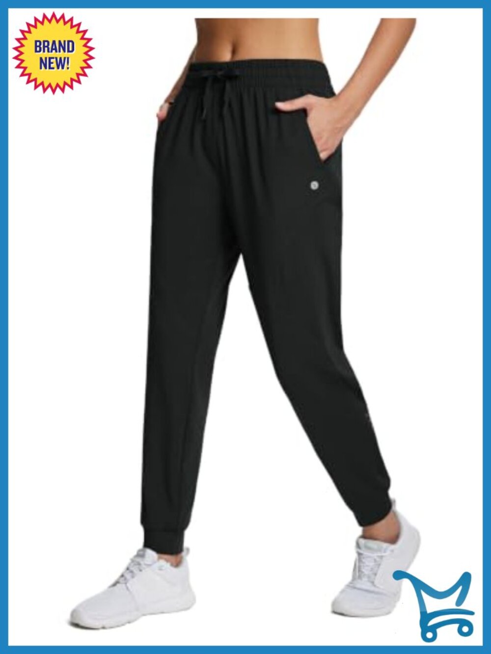 Fleece Lined Joggers Waterproof Sweatpants Winter Outdoor Pants